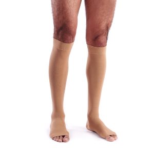 MEDIA FIRME COMPRESIÓN H/RODILLA S/PUNTERA