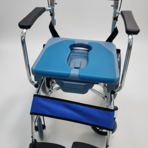 Silla de ruedas de paseo con baño incorporado